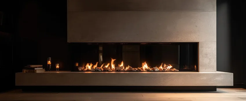 Gas Fireplace Ember Bed Design Services in Griffin, Georgia