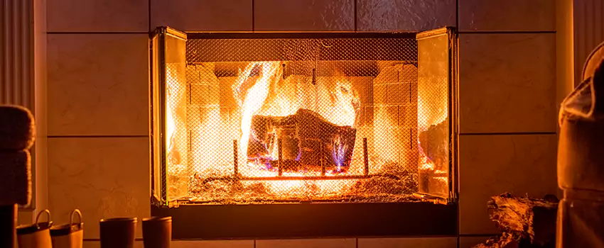 Mendota Hearth Landscape Fireplace Installation in Griffin, Georgia
