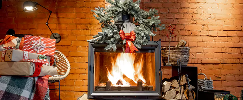 Travis Industries Linear Gas Fireplace Installation in Griffin, Georgia