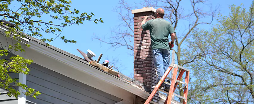 Vinyl and PVC Chimney Flashing Installation in Griffin, GA