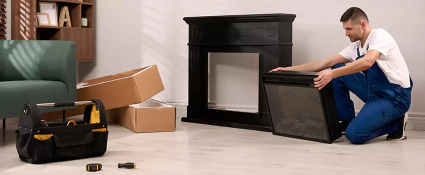 Old Rusted Metal Fireplace Repair And Replacement in Griffin, GA
